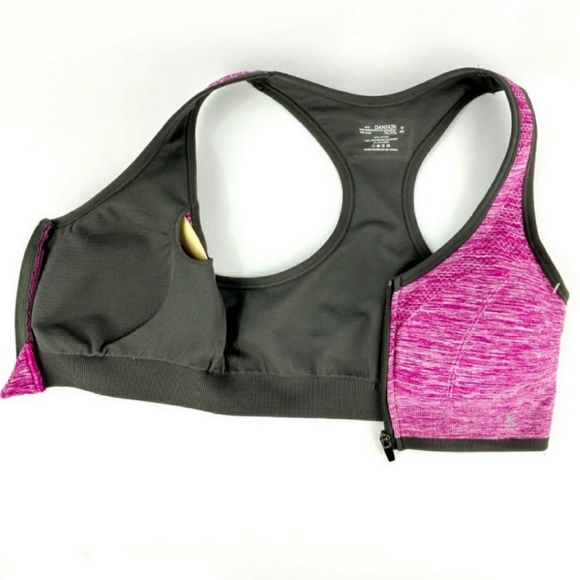 DANSKIN NOW Pink Sports Bra Womens Small - Picture 3 of 4